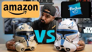 Amazon vs. Hasbro Captain Rex Helmet: The Ultimate Comparison Review!