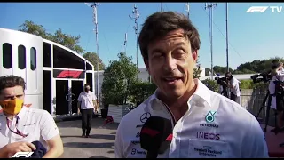 Toto Wolff Reaction to Lewis Hamilton and Max Verstappen Crash! | Italian Grand Prix