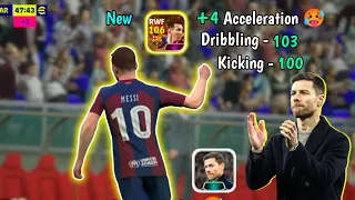Xabi + Son of God Messi 2015 + 4-1-2-3 = Opponents Destruction 🫡🤌🔥 New 106 Rated Booster Messi 🥵🔥