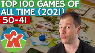 Top 100 Board Games of All Time! (2021) - 50 to 41