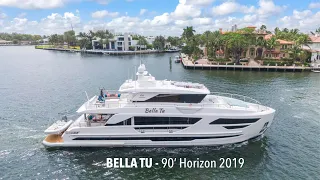 90′ (27.5m) Horizon BELLA TU 2019 Available for Charter