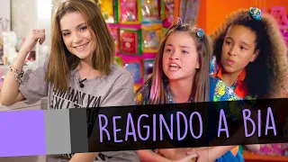 REAGINDO AS TRETAS DA BIA EM CHIQUITITAS