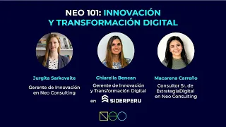 Webinar: NEO 101 - Innovación y Transformación Digital