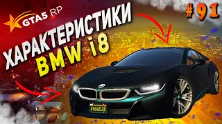 BMW i8 FT ЧЕСТНЫЕ разгон / максималка / торможение на GTA5RP