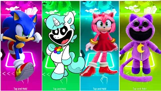 SONIC PRIME 🔴 POPPY 🔴 AMY ROSE 🔴 POPPY PLAYTIME CATNAP - COFFIN DANCE