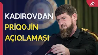 Kadırov Priqojinin ölümündən danışdı - APA TV