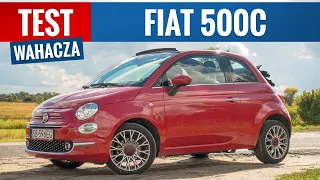 Fiat 500C 2022 - review, POV test drive (1.0 70 HP Hybrid) English subtitles