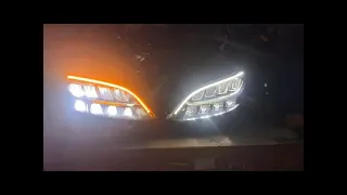 Mercedes Benz W205 Head Lamps