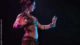 ASHLEY LOPEZ performs bellydance at The Massive Spectacular! 2012 Las Vegas