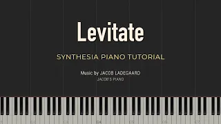 Levitate - Jacob's Piano  Synthesia Piano Tutorial