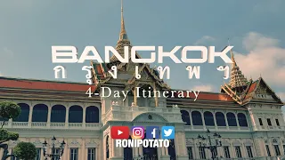 4-Day Bangkok Itinerary for First Timers w/ Tips and Cinematic Cut Scenes