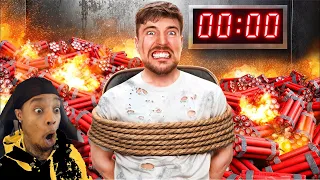 FlightReacts To MrBeast In 10 Minutes This Room Will Explode!