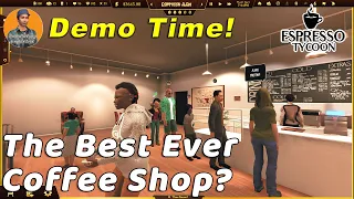 Espresso Tycoon: Demo: The Frothiest Fish Sauce Coffee?: Lets Play
