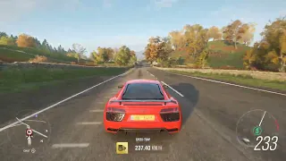 Audi R8 V10 Plus Forza Horizon 4 Gameplay