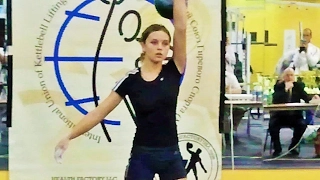 [New York, 2011] World championship among women in kettleblell sport