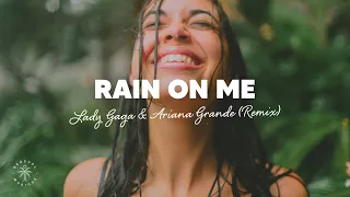 Lady Gaga, Ariana Grande - Rain On Me (Lyrics) Purple Disco Machine Remix