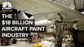 How Airplanes Get Painted