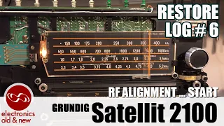 RF alignment, or part at least. Grundig Satellit 2100 restoration part 6.