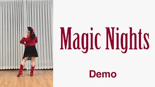 🎵 Magic Nights Line Dance (Improver) Demo