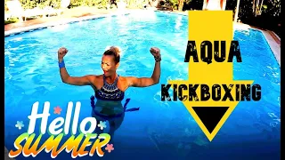 AQUA KICKBOXING: BASIC MOVES AND WEIGHT LOSS POOL WORKOUT