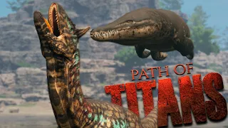 THE BIG GAME HUNTER!!!- Path of Titans | Carnotaurus Survival!
