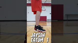 Hooping in Jordan brands Jayson Tatum 1's #shorts #nba #basketball #bestbasketballshoes