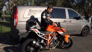 Lukey Luke rides his new KTM 1290 Superduke R. The BEAST!!