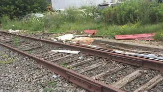 Abandoned Erie-Lackawanna Railroad Tracks