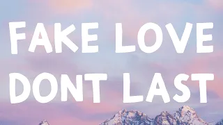 Machine Gun Kelly - Fake Love Don't Last (Lyrics) Feat. Iann Dior