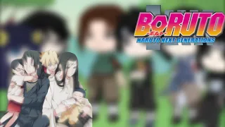 Himawari and sarada went to the past but?? & uchiha & uzumaki family react to ?? Part(??/1)