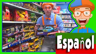 Aprende Los Colores con Blippi Español en La Juguetería en 4K - Educacionales Para Preescolares