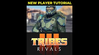 Tribes 3: Rivals - New Player Tutorial & Guide / The BASICS / Movement, jetting, and more!