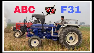 कोनसा हैं सुपर सीडर के लिए सबसे बढ़िया💪Swaraj 855 ABC vs Farmtrac 60 Powermaxx F31 Speed Test।