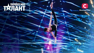 Flexible boy does aerial straps act – Ukraine's Got Talent 2021 – Episode 7