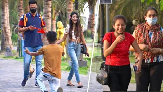 Hugging Prank On Girls With Twist | Pranks In India | Top Pranks | Mithun Chaudhary |