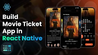 📱 Build a Movie Ticket Booking App Using React Native 🎦| Beginner | 2023