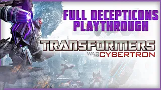 Transformers: War for Cybertron (PC) Full Decepticons Playthrough