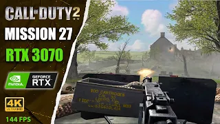 Call of Duty 2 -  Миисия #27 -  [Переправа ] - 4K  I  144 fps