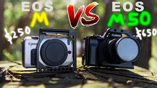 Canon EOS M RAW vs EOS M50 4K VIDEO Comparison: CLOSE CALL!
