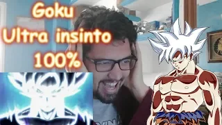 GOKU ULTRA INSTINTO 100% - Dragon Ball Super Capitulo 129 - Reaccion