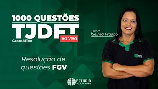 Gramática FGV para o TJDFT: Projeto 1000 questões