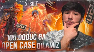 105.000 UCGA YANGI X-SUIT va AMR FULL QILDIM 😱 PUBG MOBILE!!!