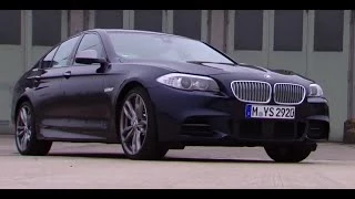 BMW M550d - Test on Track