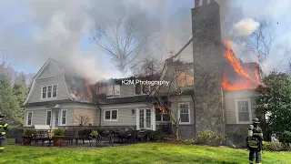 East Norwich Fire Company House Fire – Fruitledge Road [4-9-23]