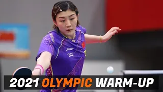 Chen Meng vs He Zhuojia | 2021 Chinese Warm-up for Olympic