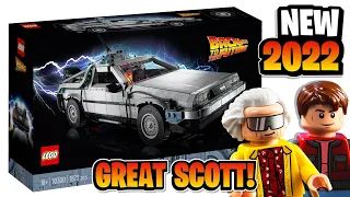 LEGO Back to the Future Time Machine OFFICIALLY Revealed