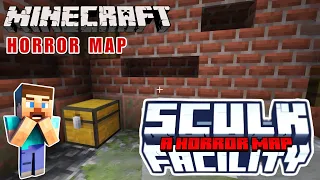SCULK FACILITY | Minecraft Bedrock/PE Horror Escape Maps | Minecraft Bedrock/PE Maps.