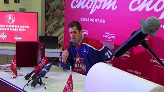 Евгений Малкин: Мне в футболе, что "Спартак", что ЦСКА...