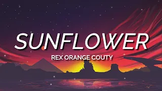 Sunflower - Rex Orange County (Lyrics)