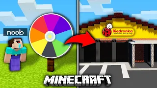 Poprosiłem 10 LOSOWYCH OSÓB aby zbudowali TO CO WYLOSUJĄ w MINECRAFT!